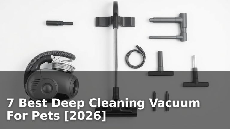 7 Best Deep Cleaning Vacuum For Pets [2026]