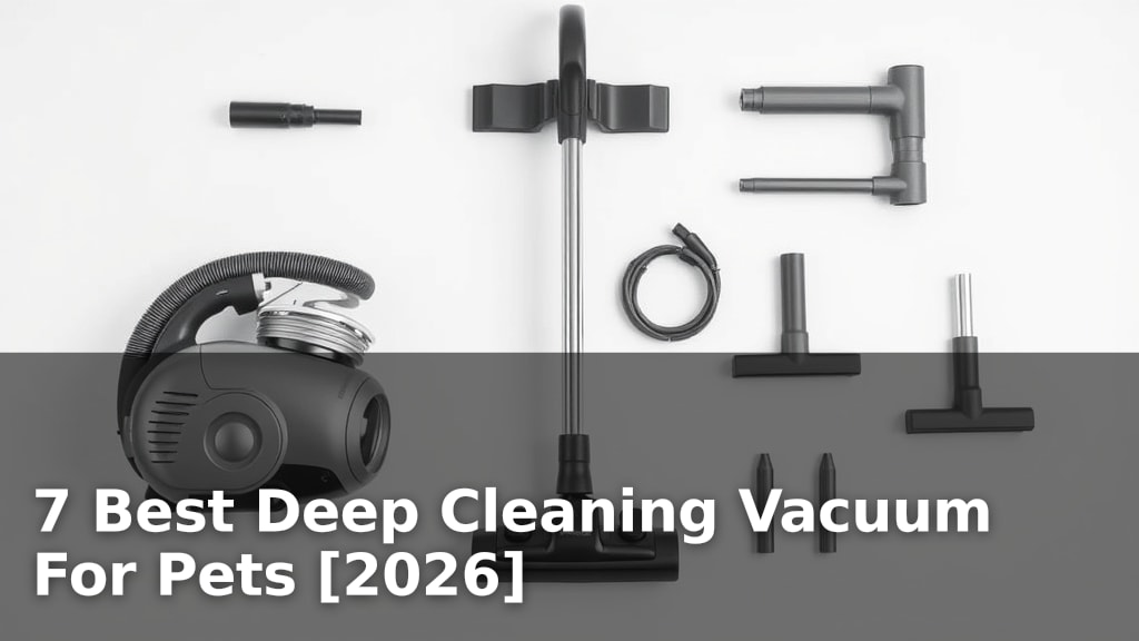 7 Best Deep Cleaning Vacuum For Pets [2026]