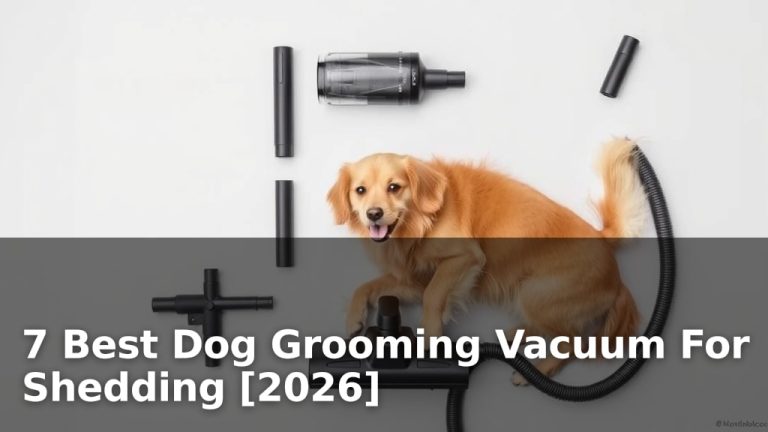 7 Best Dog Grooming Vacuum For Shedding [2026]