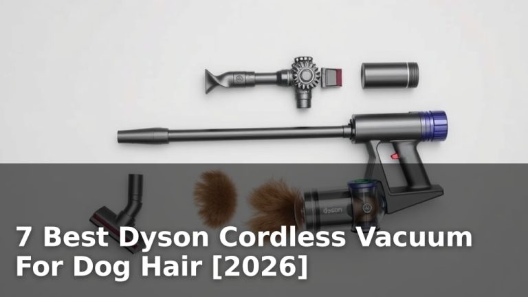 7 Best Dyson Cordless Vacuum For Dog Hair [2026]