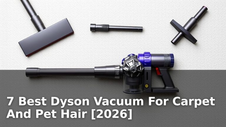 7 Best Dyson Vacuum For Carpet And Pet Hair [2026]