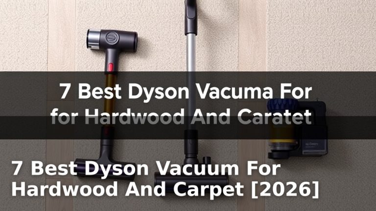 7 Best Dyson Vacuum For Hardwood And Carpet [2026]