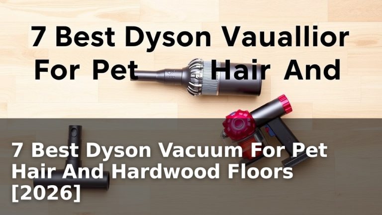 7 Best Dyson Vacuum For Pet Hair And Hardwood Floors [2026]
