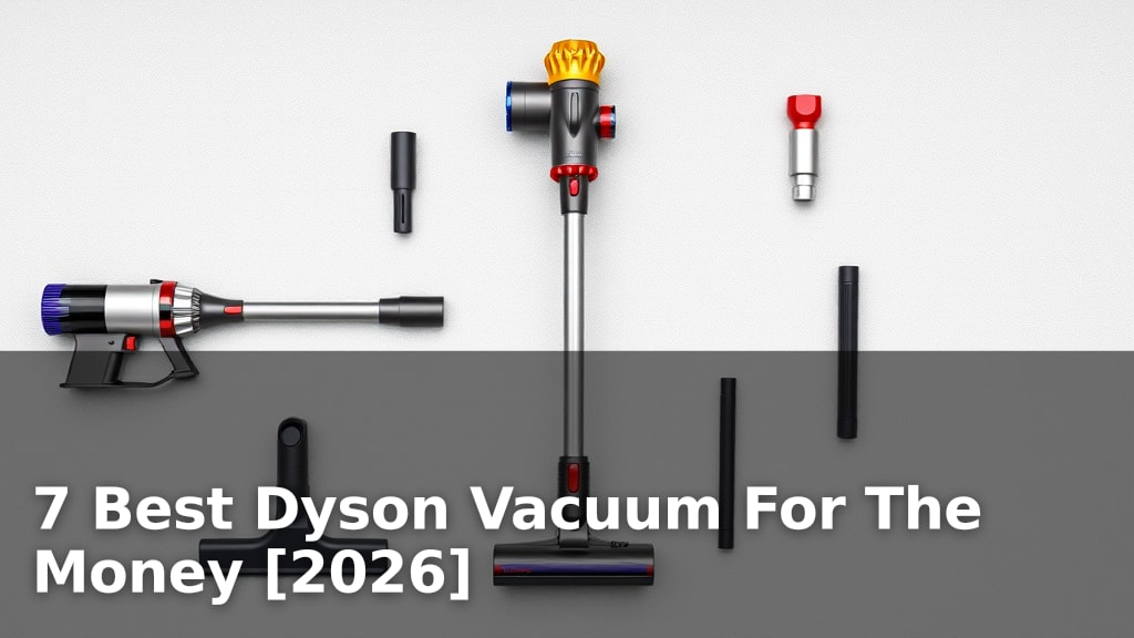 7 Best Dyson Vacuum For The Money [2026]