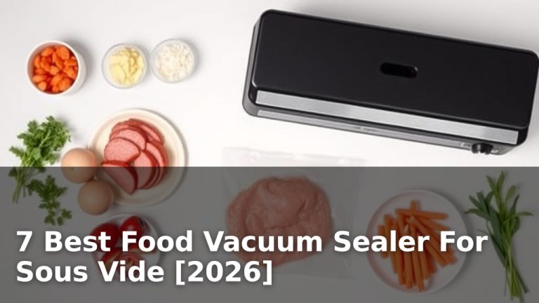 7 Best Food Vacuum Sealer For Sous Vide [2026]