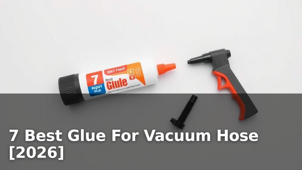 7 Best Glue For Vacuum Hose [2026]