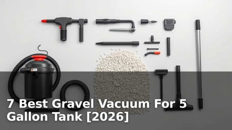 7 Best Gravel Vacuum For 5 Gallon Tank [2026]