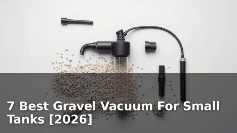 7 Best Gravel Vacuum For Small Tanks [2026]