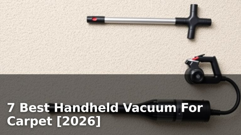 7 Best Handheld Vacuum For Carpet [2026]