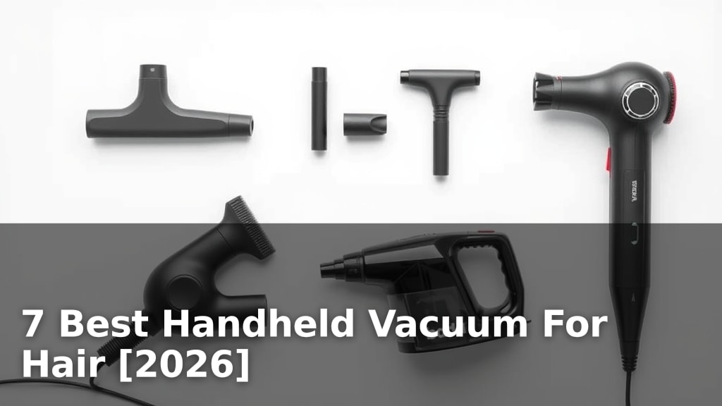 7 Best Handheld Vacuum For Hair [2026]
