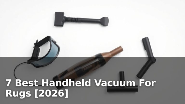 7 Best Handheld Vacuum For Rugs [2026]