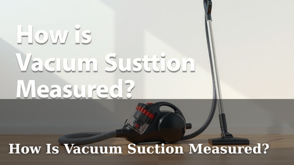 How Is Vacuum Suction Measured?