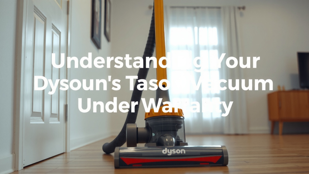 Understanding Your Dyson Vacuum's Warranty Coverage