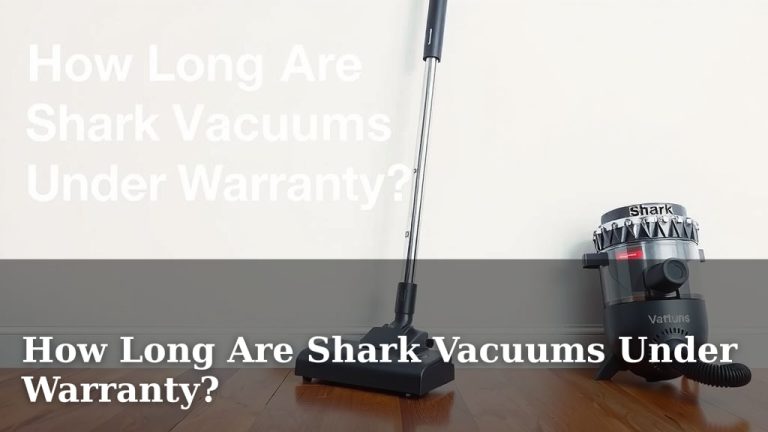 How Long Are Shark Vacuums Under Warranty?