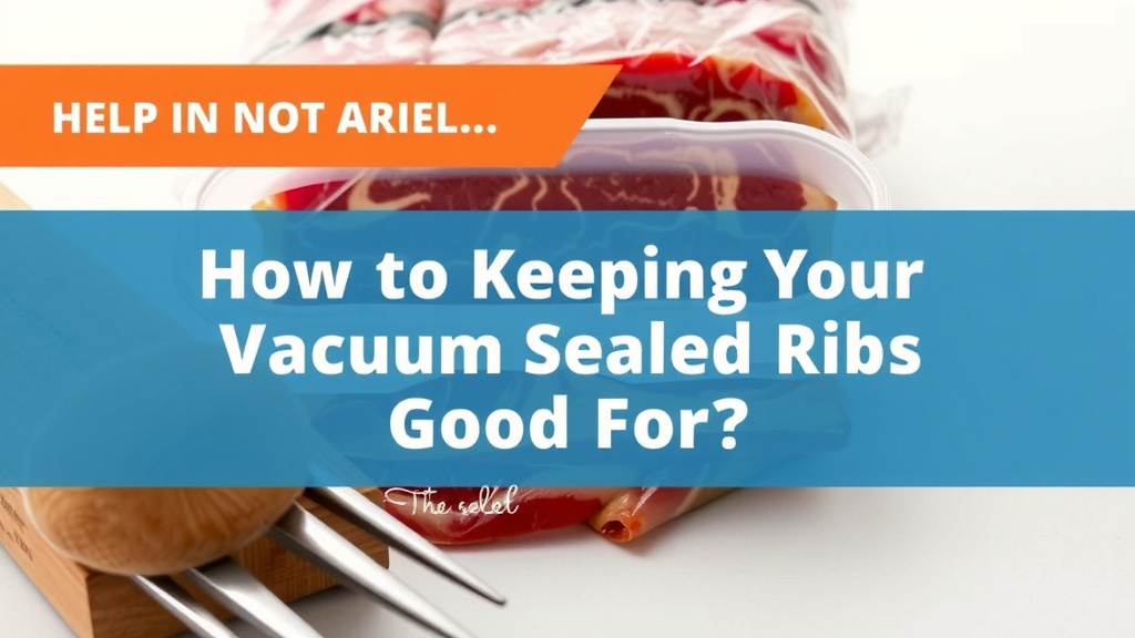 Keeping Your Vacuum Sealed Ribs Fresh