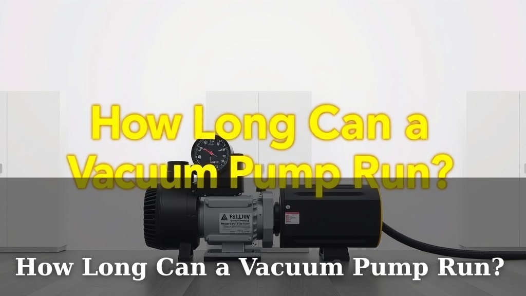 How Long Can a Vacuum Pump Run?