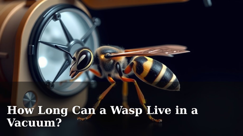 How Long Can a Wasp Live in a Vacuum?