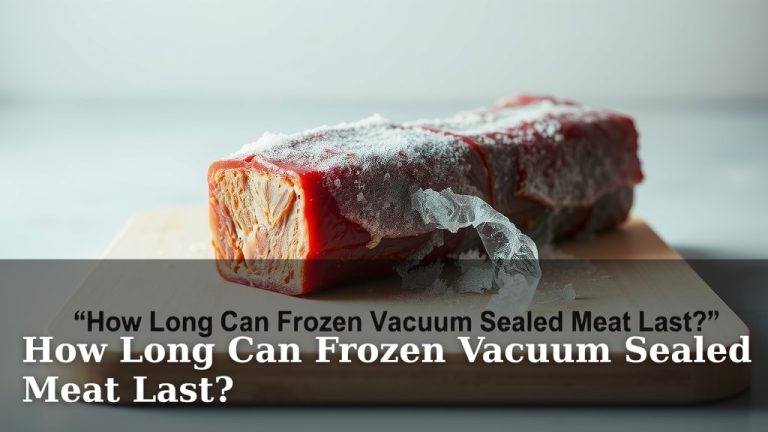 How Long Can Frozen Vacuum Sealed Meat Last?