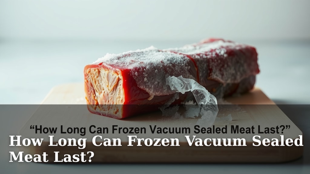 How Long Can Frozen Vacuum Sealed Meat Last?