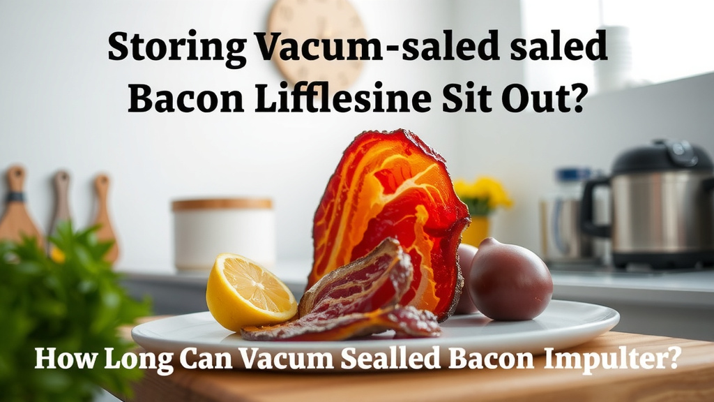 Storing Vacuum-Sealed Bacon: Room Temperature Limits