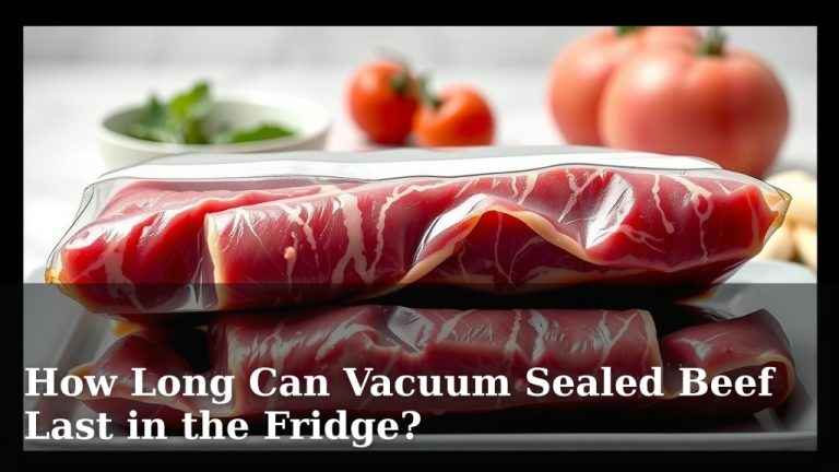 How Long Can Vacuum Sealed Beef Last in the Fridge?