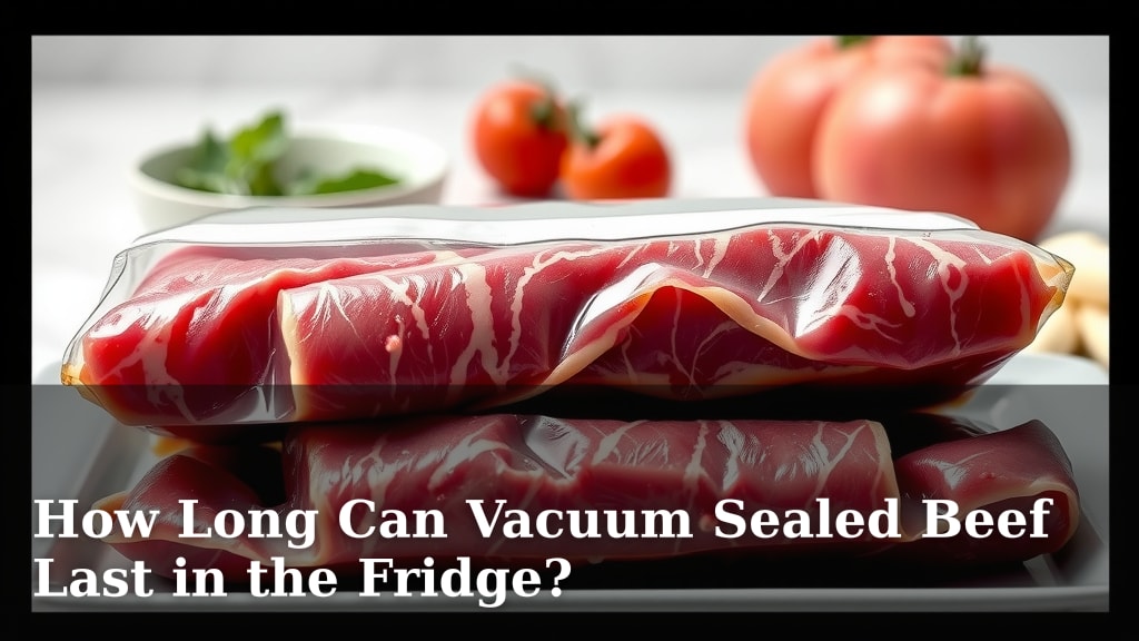 How Long Can Vacuum Sealed Beef Last in the Fridge?