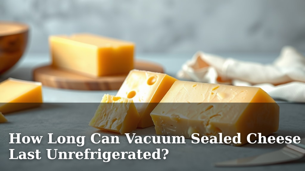 How Long Can Vacuum Sealed Cheese Last Unrefrigerated?