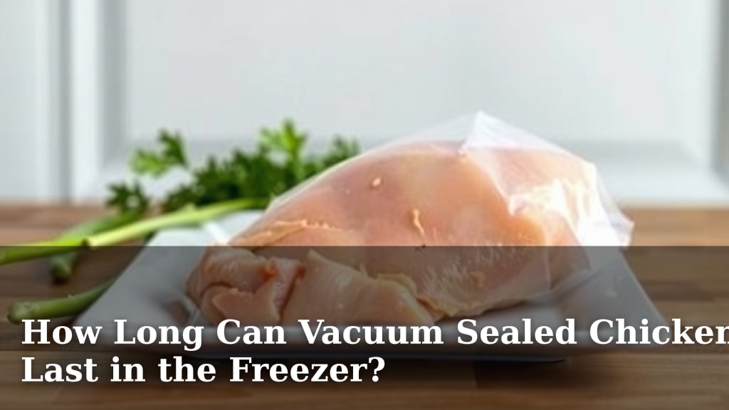How Long Can Vacuum Sealed Chicken Last in the Freezer?