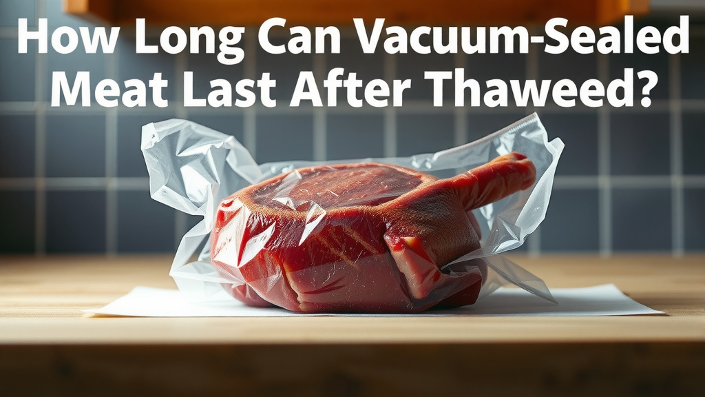 How Long Can Vacuum-Sealed Meat Last After Thawing?