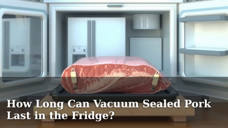 How Long Can Vacuum Sealed Pork Last in the Fridge?