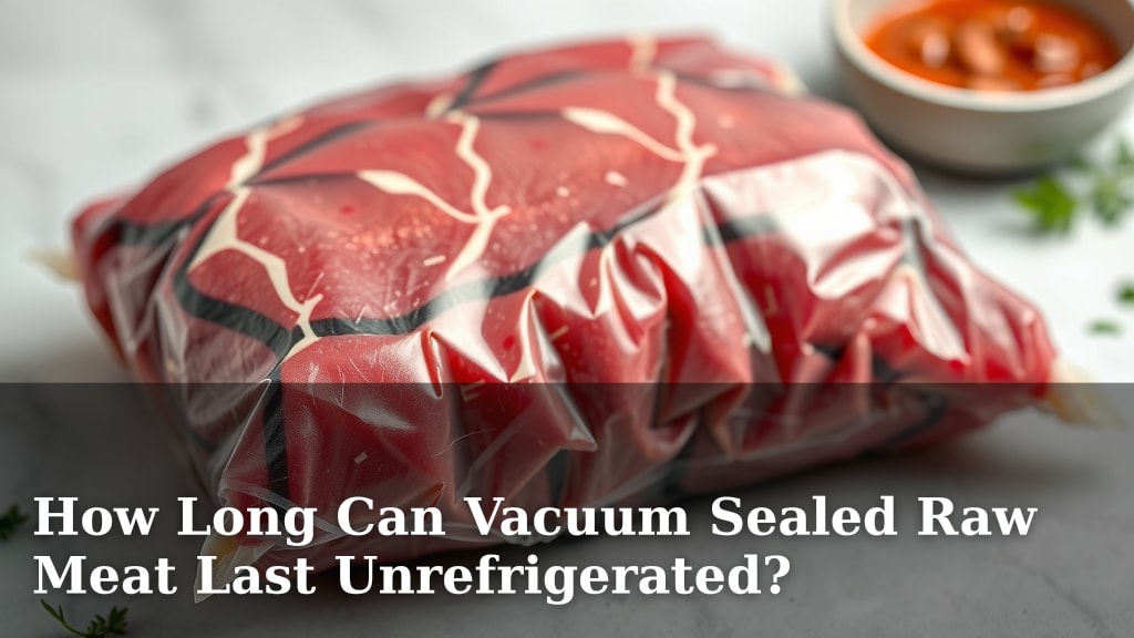 How Long Can Vacuum Sealed Raw Meat Last Unrefrigerated?