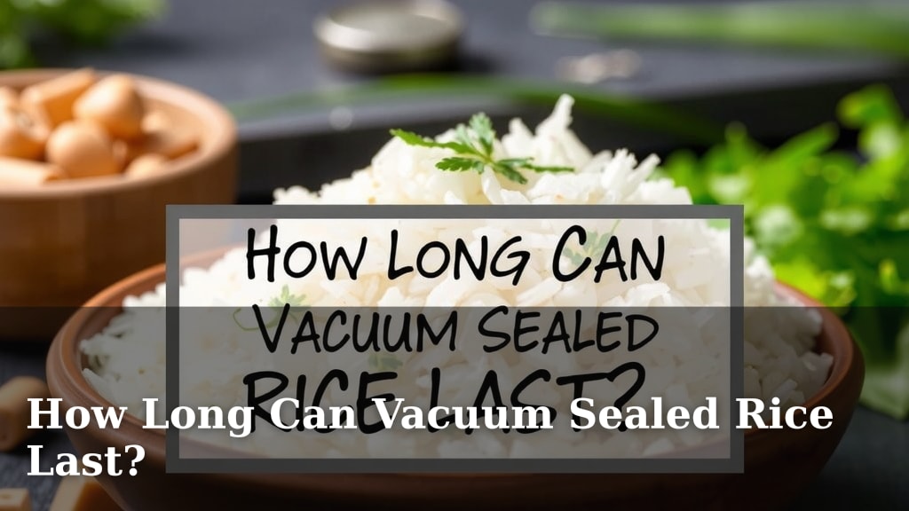 How Long Can Vacuum Sealed Rice Last?