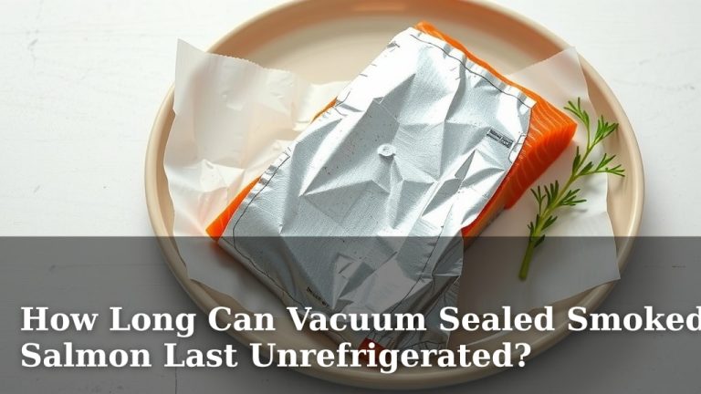 How Long Can Vacuum Sealed Smoked Salmon Last Unrefrigerated?