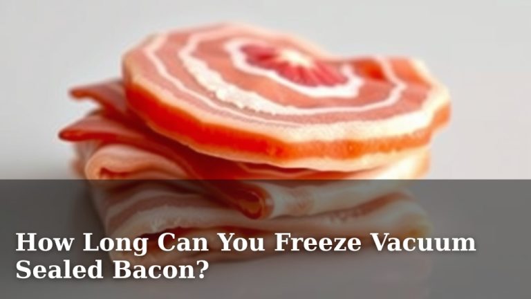 How Long Can You Freeze Vacuum Sealed Bacon?