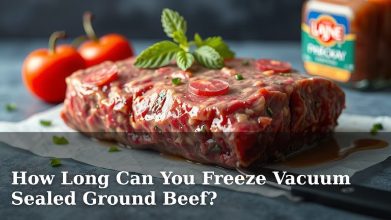How Long Can You Freeze Vacuum Sealed Ground Beef?