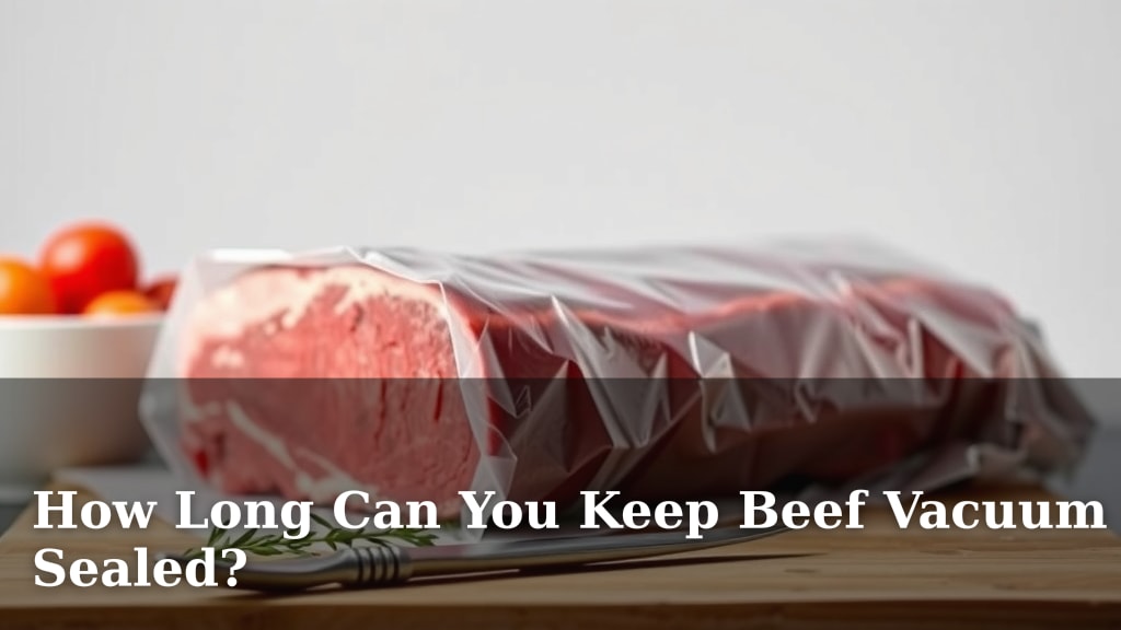 How Long Can You Keep Beef Vacuum Sealed?