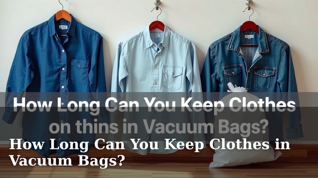 How Long Can You Keep Clothes in Vacuum Bags?
