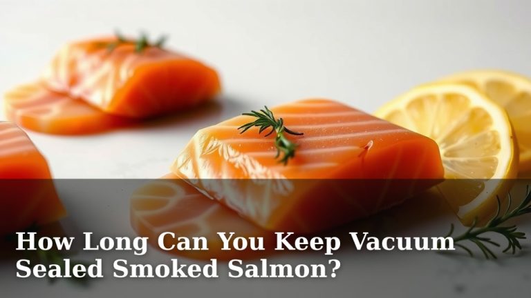 How Long Can You Keep Vacuum Sealed Smoked Salmon?