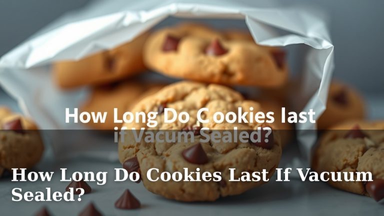 How Long Do Cookies Last If Vacuum Sealed?