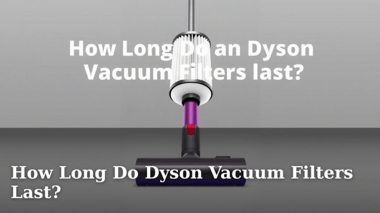 How Long Do Dyson Vacuum Filters Last?