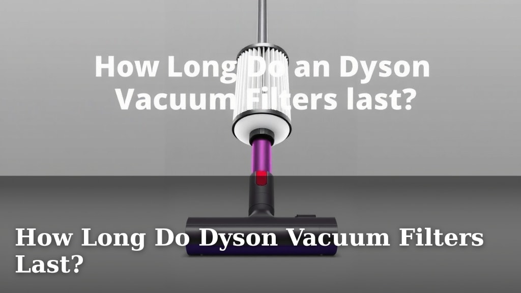 How Long Do Dyson Vacuum Filters Last?