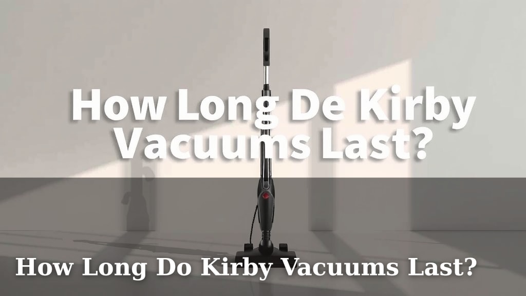 How Long Do Kirby Vacuums Last?