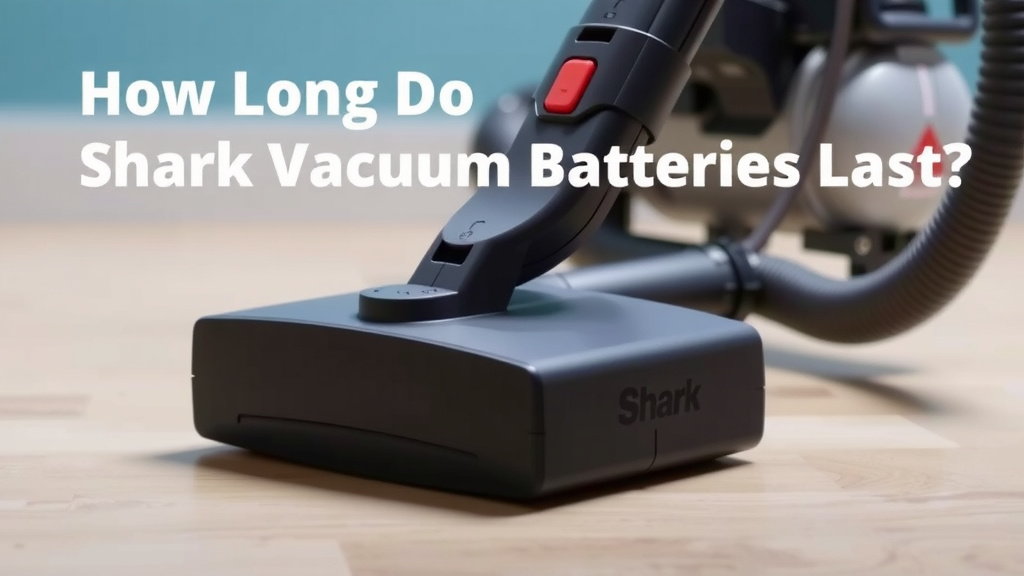 Understanding Your Shark Vacuum Battery Life