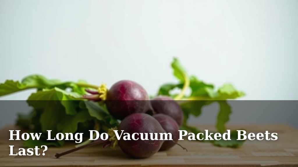 How Long Do Vacuum Packed Beets Last?