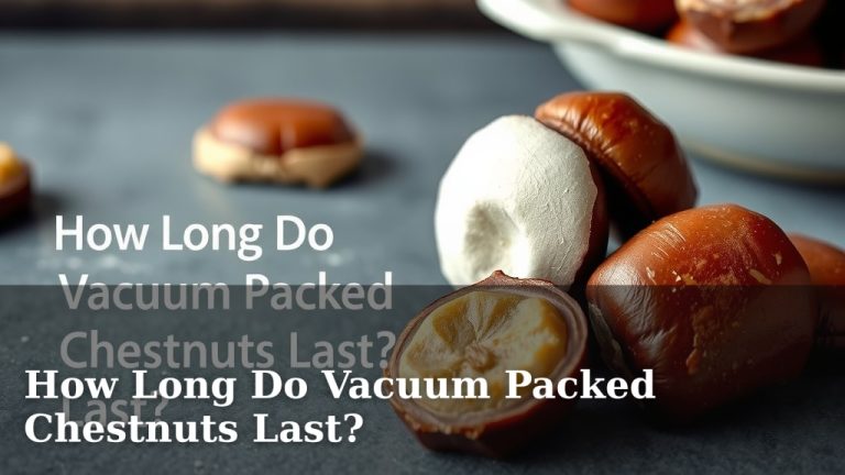 How Long Do Vacuum Packed Chestnuts Last?