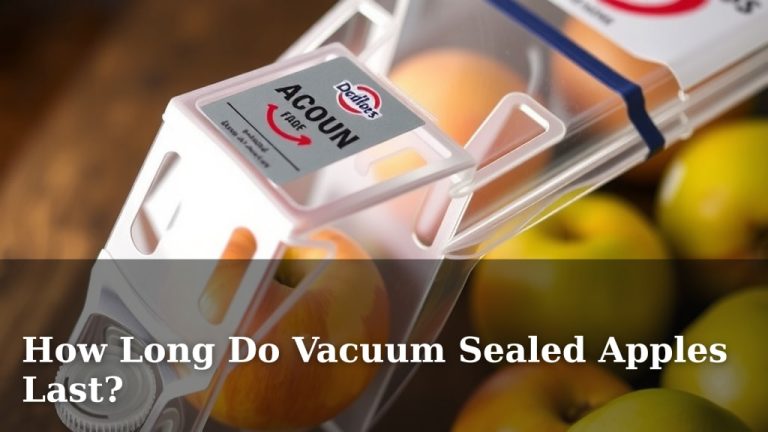 How Long Do Vacuum Sealed Apples Last?