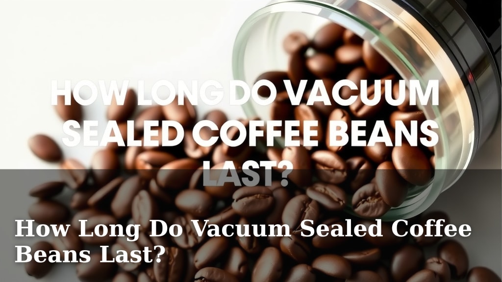 How Long Do Vacuum Sealed Coffee Beans Last?