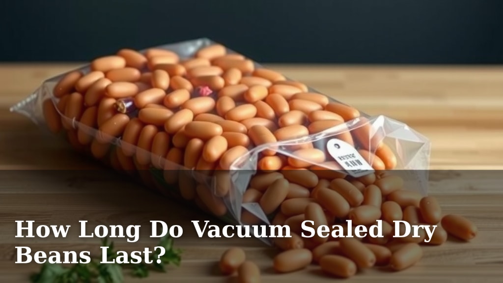 How Long Do Vacuum Sealed Dry Beans Last?