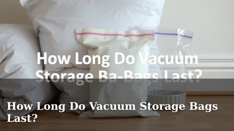 How Long Do Vacuum Storage Bags Last?