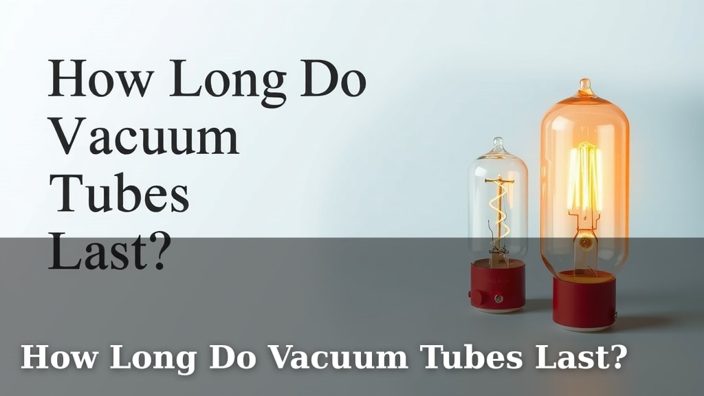 How Long Do Vacuum Tubes Last?